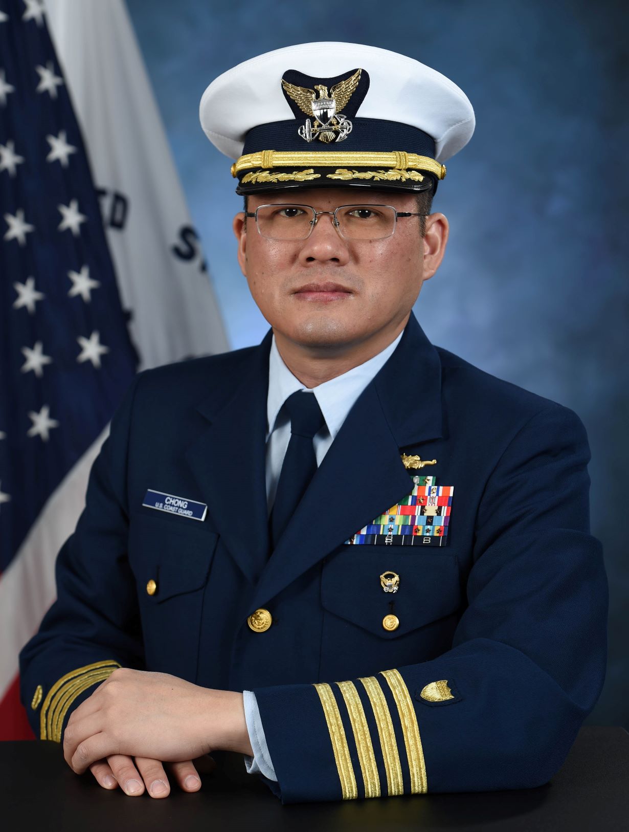 Training Center Petaluma Commanding Officer Matthew Chong