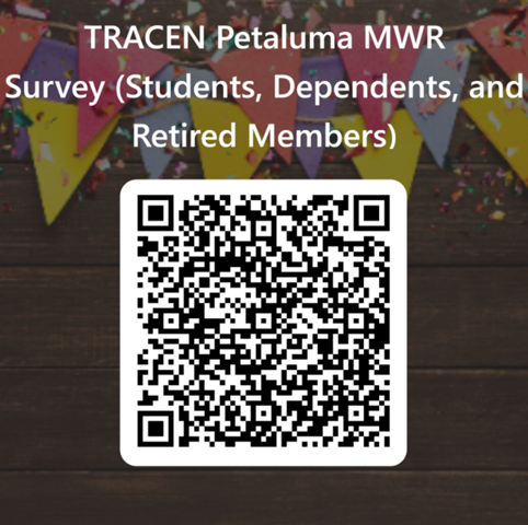 TRACEN MWR Non-Permanent Party Survey Link
